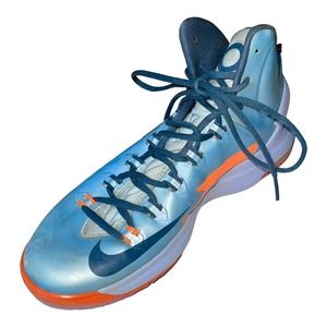 Nike KD Kevin Durant Basketball Ice Blue 2012 Size 10.5